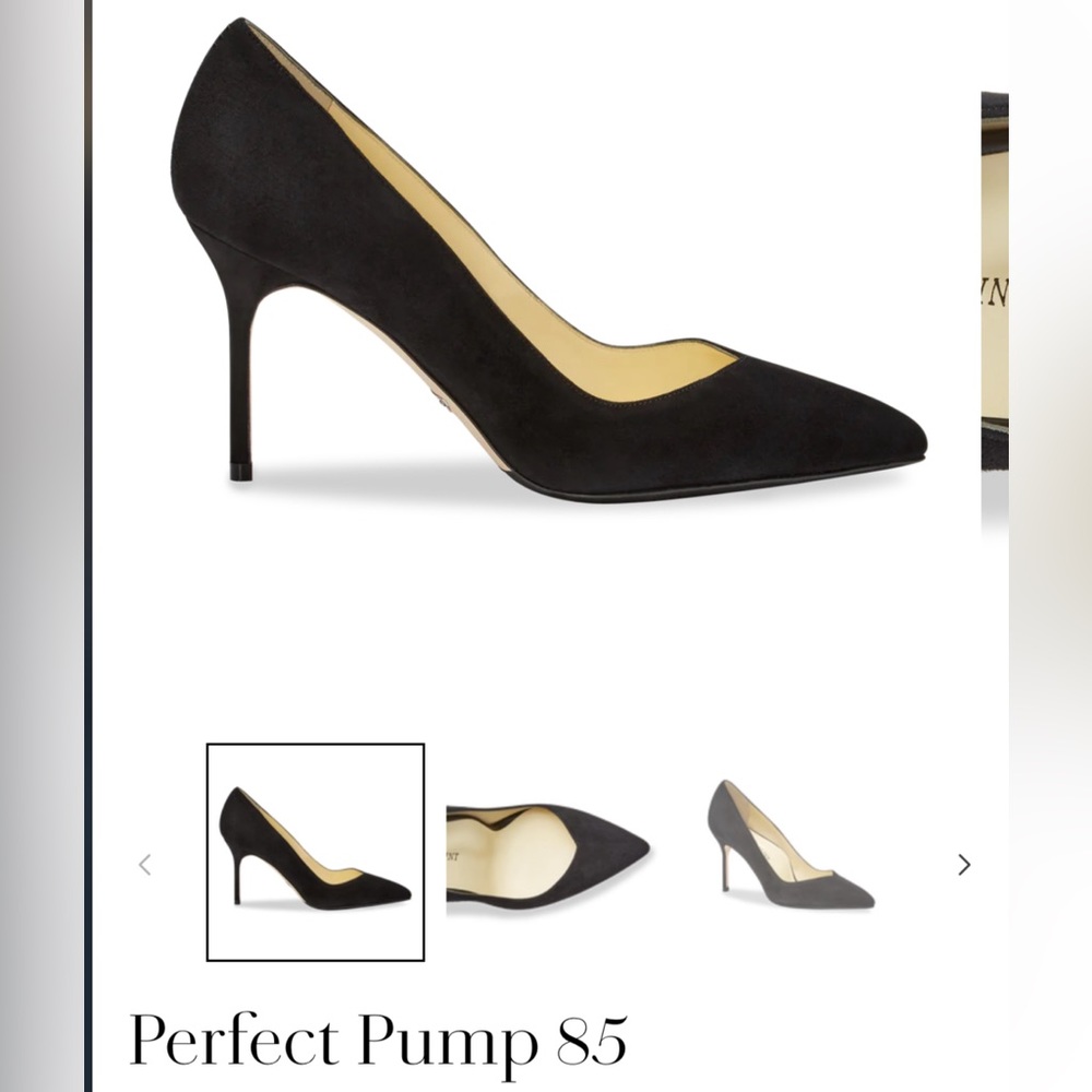Sarah Flint Perfect Pump 85 Black Leather